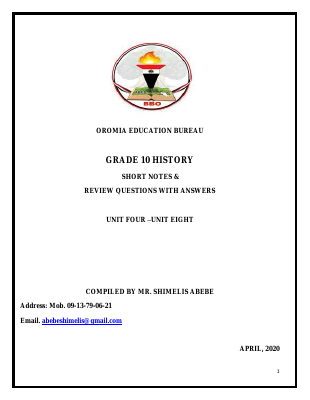 History G-10 note and review Questions.pdf